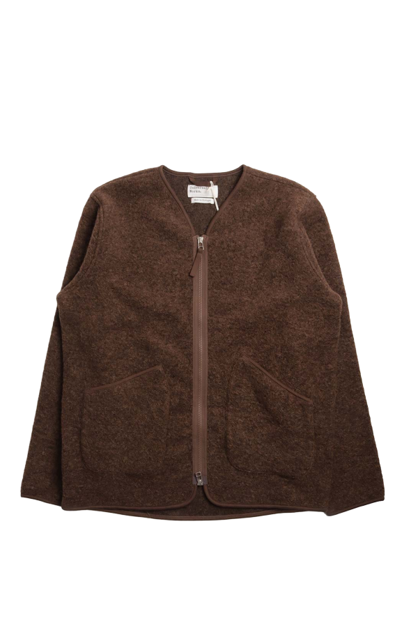 Universal Works Zip Liner Jacket Wool Fleece