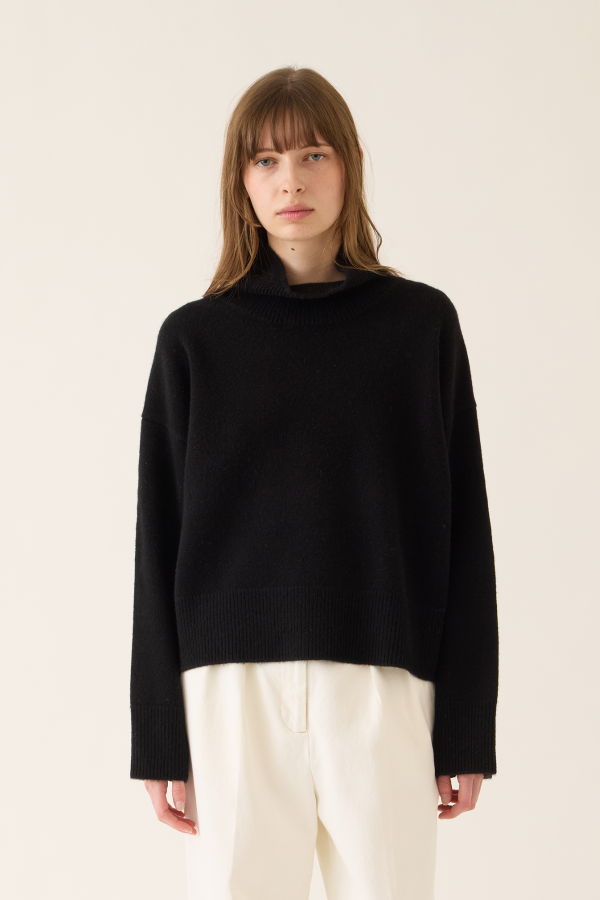 demylee Enid Wool Cashmere Turtleneck Sweater