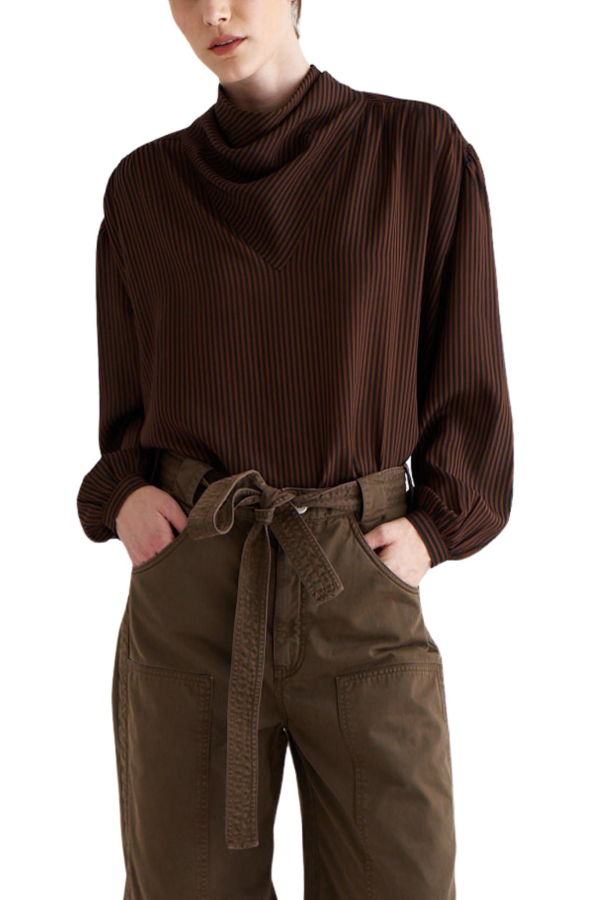 Jamie Haller The Hankie Blouse - JH Signature Stripe
