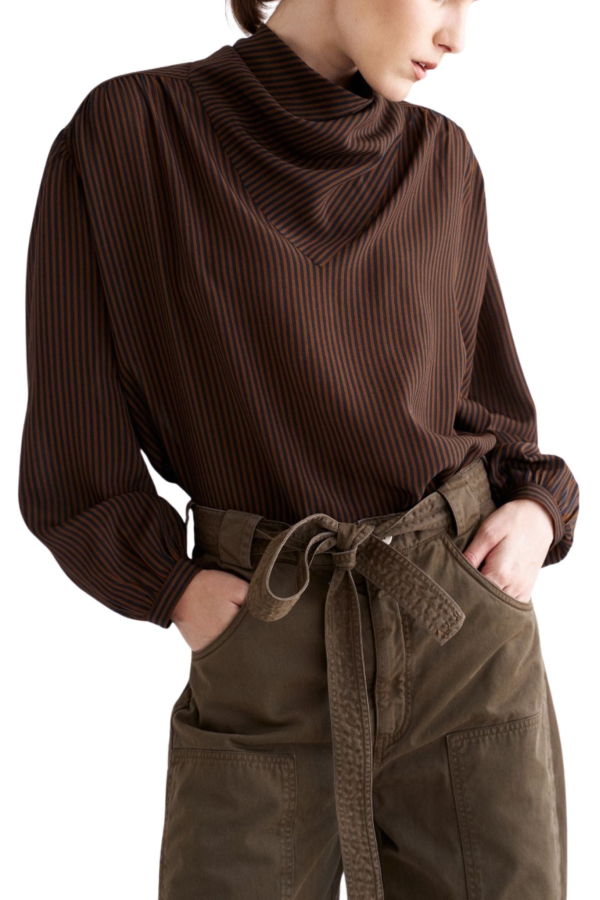 Jamie Haller The Hankie Blouse - JH Signature Stripe