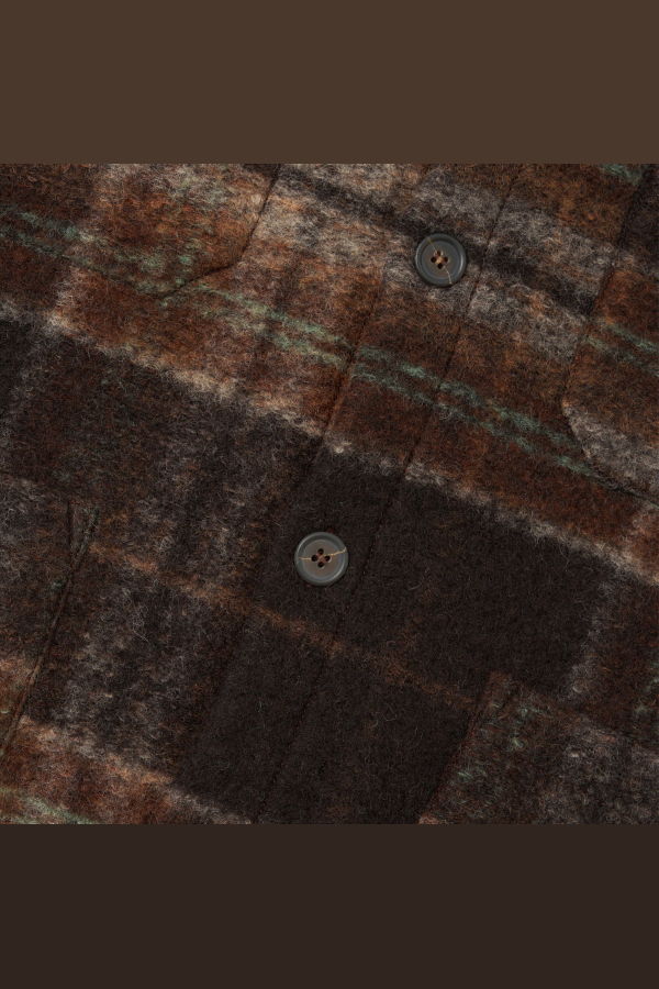 Universal Works Pino Wool Fleece Cardigan