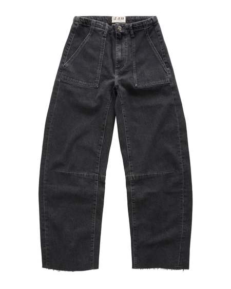 CMMN SWDN Otto Wide Leg Trousers - Black | Garmentory