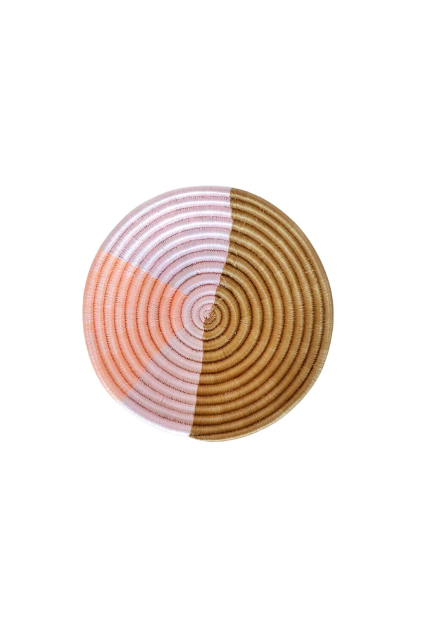 Indego Africa Geo Pastel Mini Plateau Basket