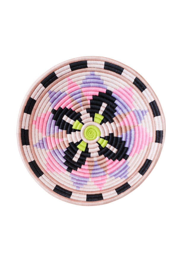 Indego Africa Neon Azalea Plateau - Pink/Purple/Black
