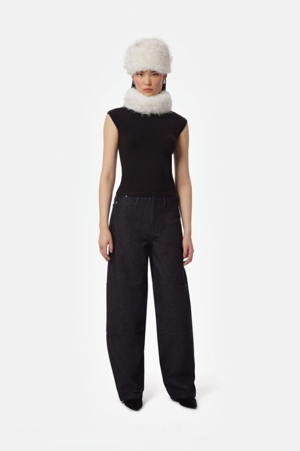 APPARIS Wyatt Barrel Jeans Indigo