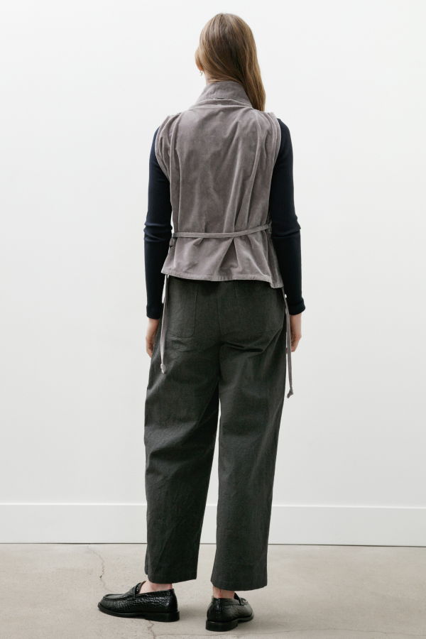 MAN-TLE Wr21 Shirt-8 Jeogori Shirt - Cloud Velvet