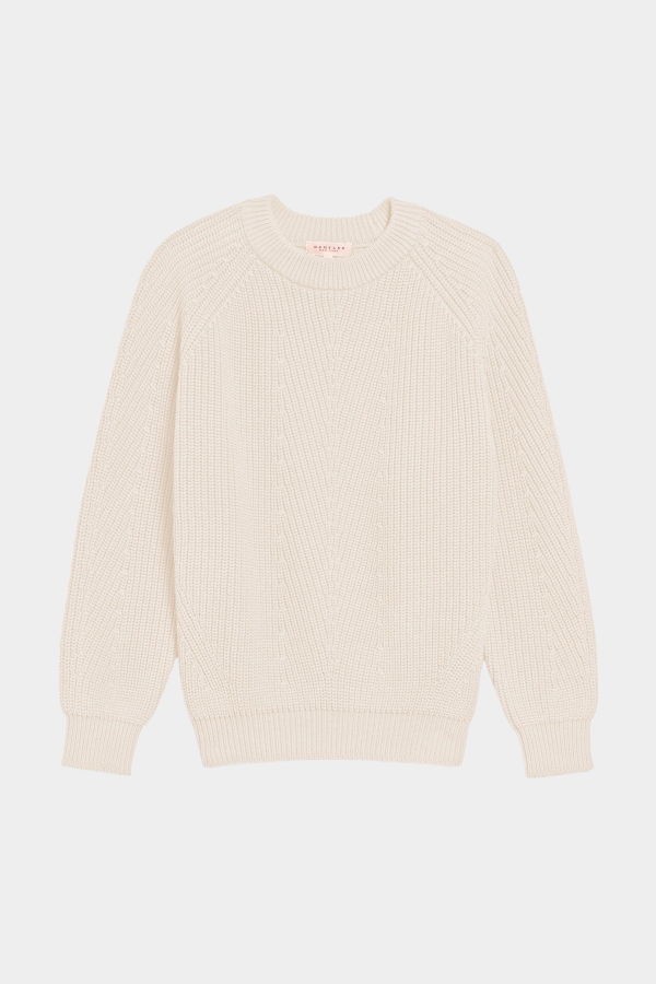 DEMYLEE Chelsea Organic Cotton Sweater - Natural