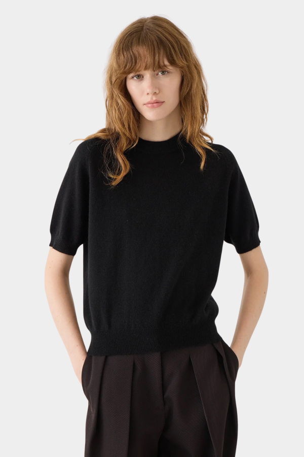 DEMYLEE Irelia Cashmere Top - Black