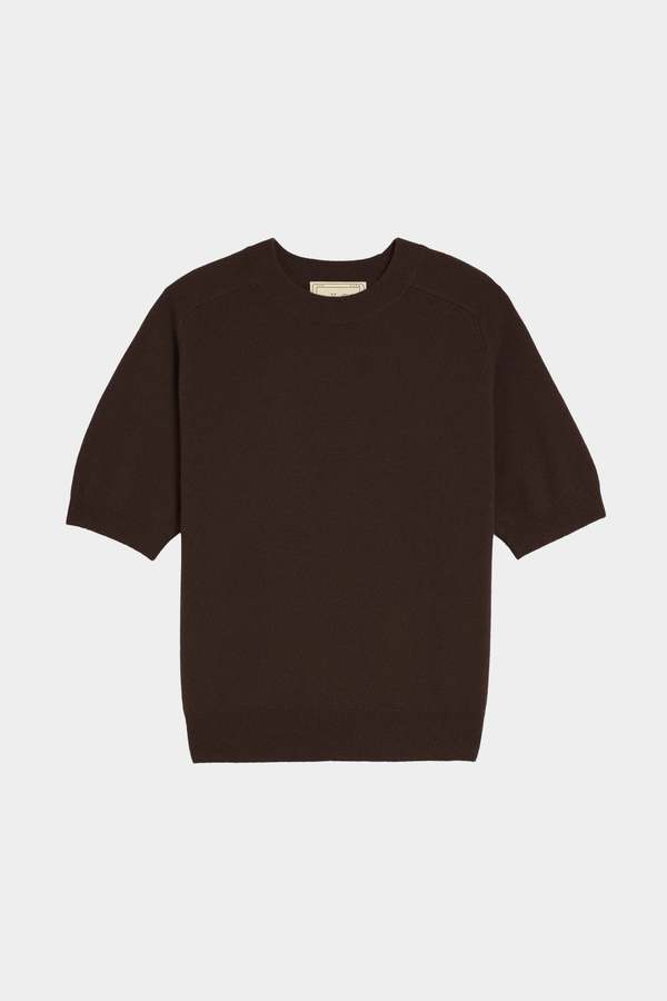 demylee Irelia Cashmere Top - Espresso