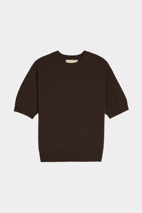 demylee Irelia Cashmere Top - Espresso