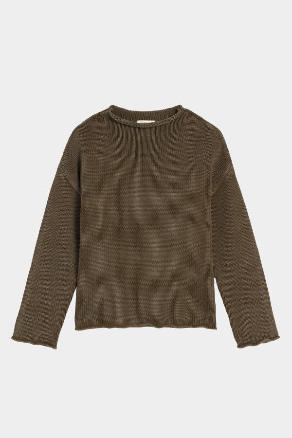 demylee Lamis Cotton Sweater - Caper