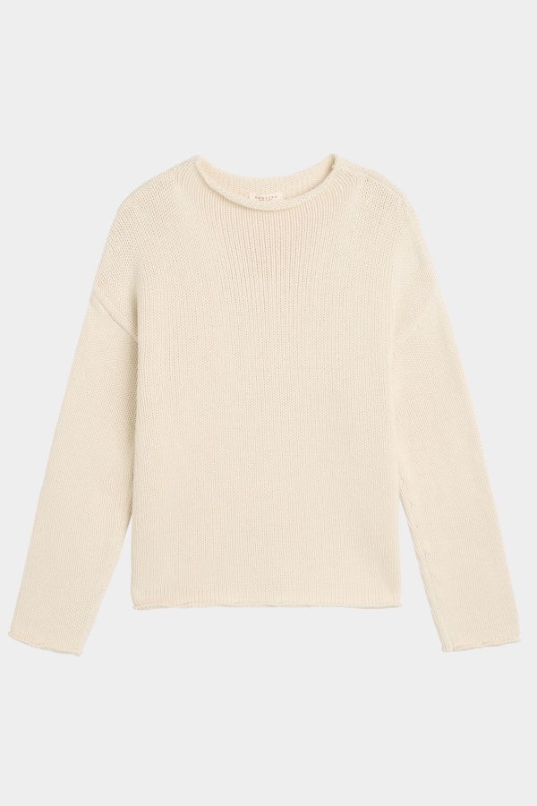 demylee Lamis Cotton Sweater - Off White