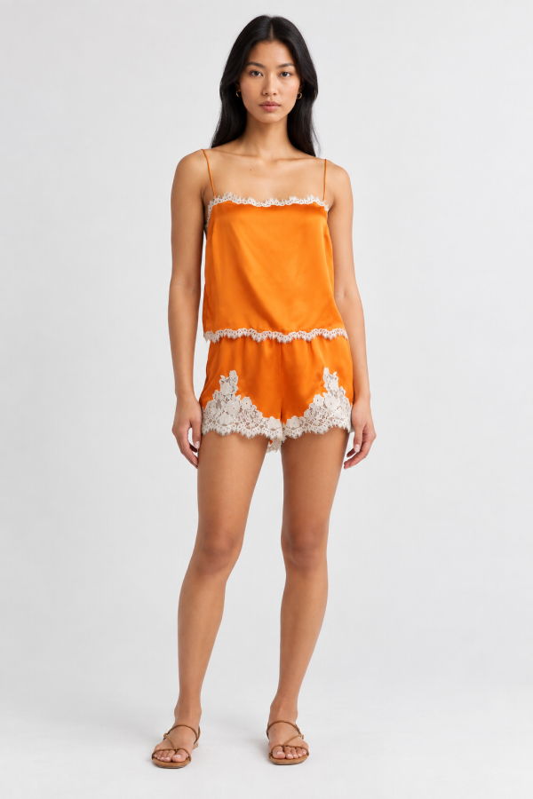 DÔEN Loure Top - Tangerine