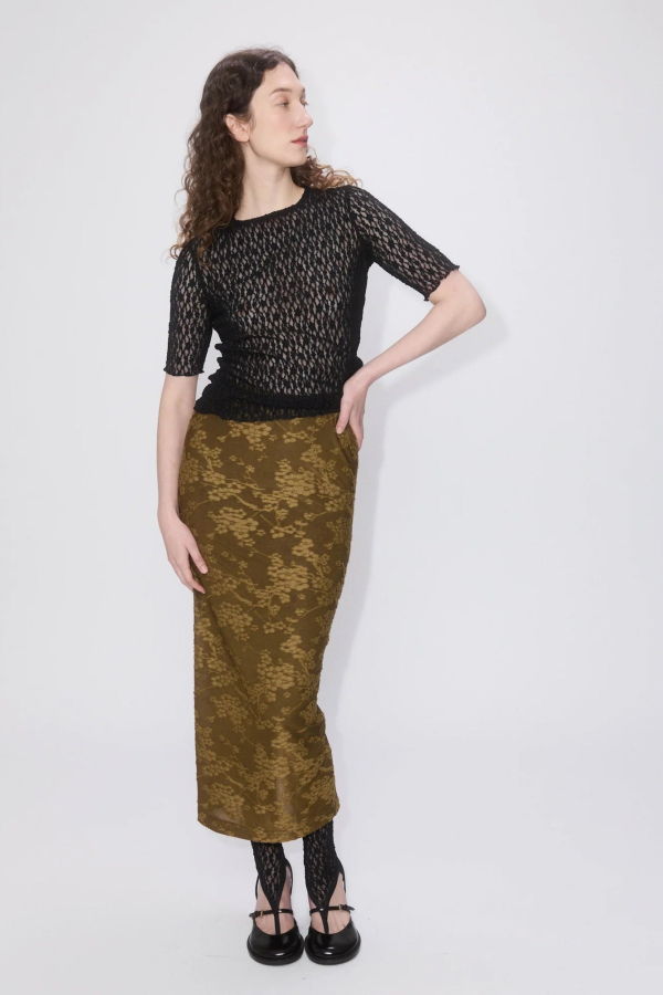 Simone Wild Flower Long Skirt