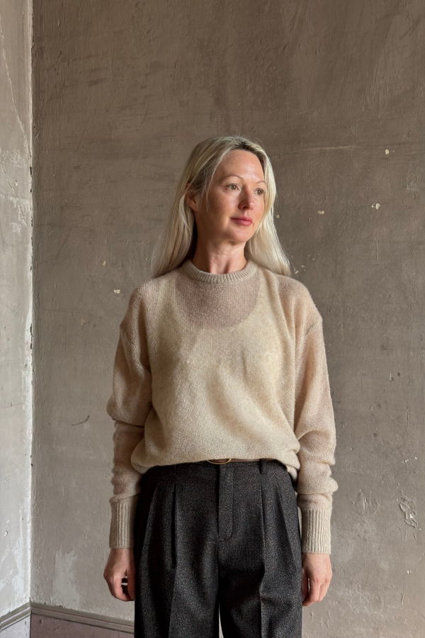 Apiece Apart Cashmere-Silk Sweater