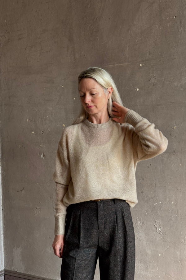 Apiece Apart Cashmere-Silk Sweater
