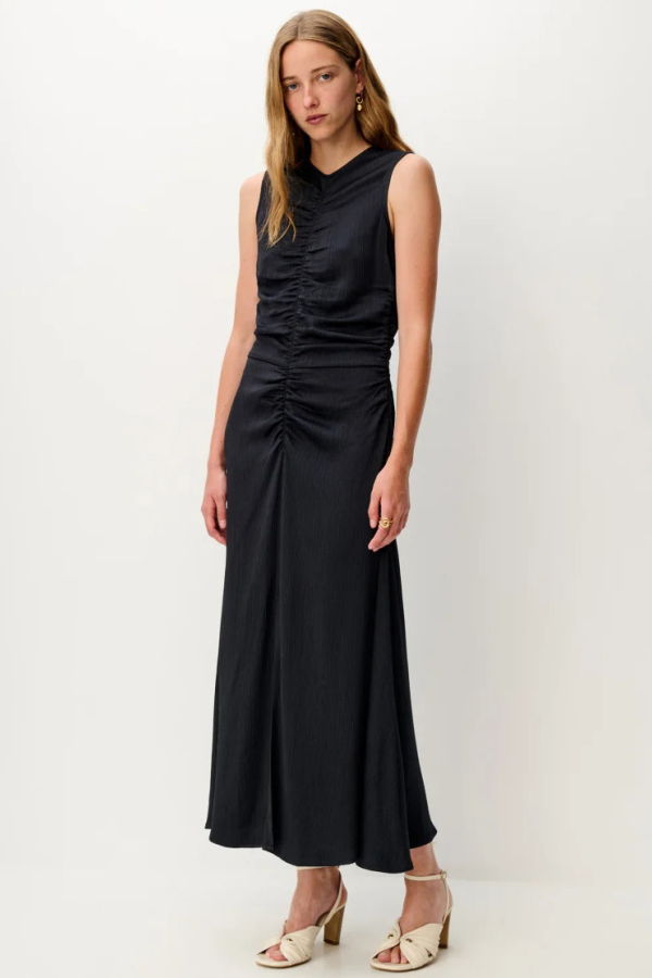 Sessun Hayworth Dress - Black Moonless