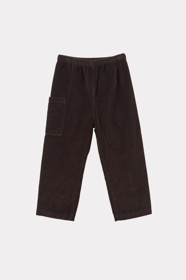 KIDS Caramel Chestnut Children's Cotton Velvet Trousers
