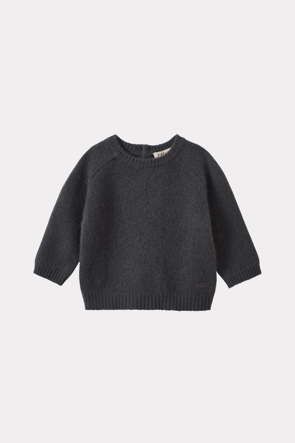 KIDS Caramel Poa Baby Cashmere Jumper