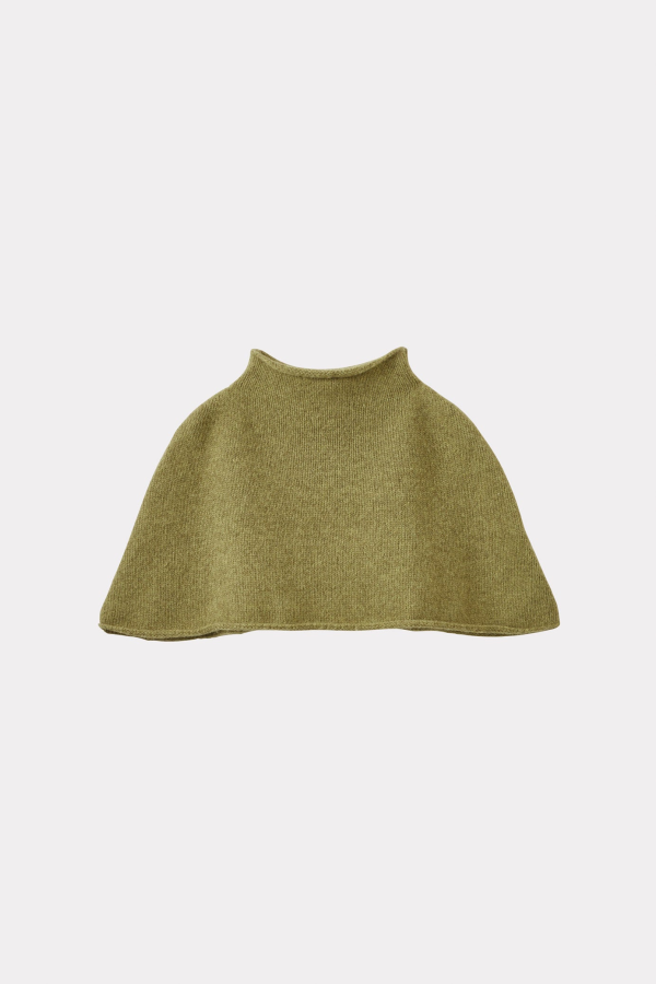 KIDS Caramel Sylvie Baby Wool Cape
