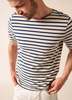 Saint James Levant Modern Breton Shirt - Ecru/Navy - Thumbnail 3