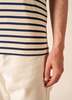 Saint James Levant Modern Breton Shirt - Ecru/Navy - Thumbnail 10