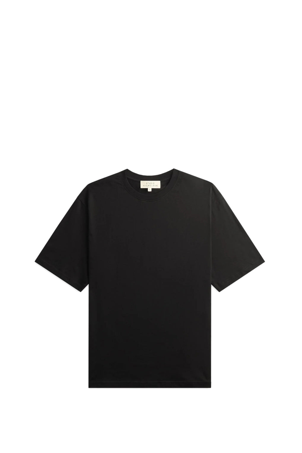 Studio Nicholson Bric Cotton Jersey Short Sleeve T-Shirt - Black