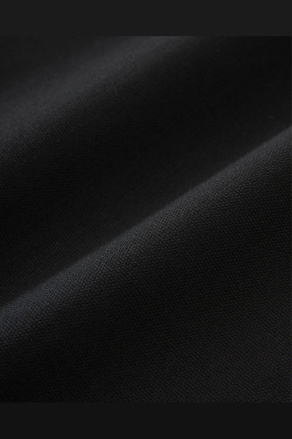 Studio Nicholson Light Tech Wool Tuck Curved Tapered Pant - Black
