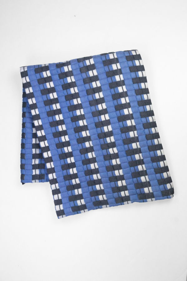 Archive New York Quilted Sujani Throw Blanket