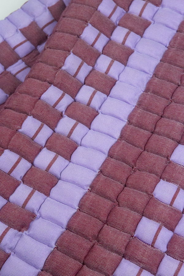 Archive New York Quilted Sujani Throw Blanket