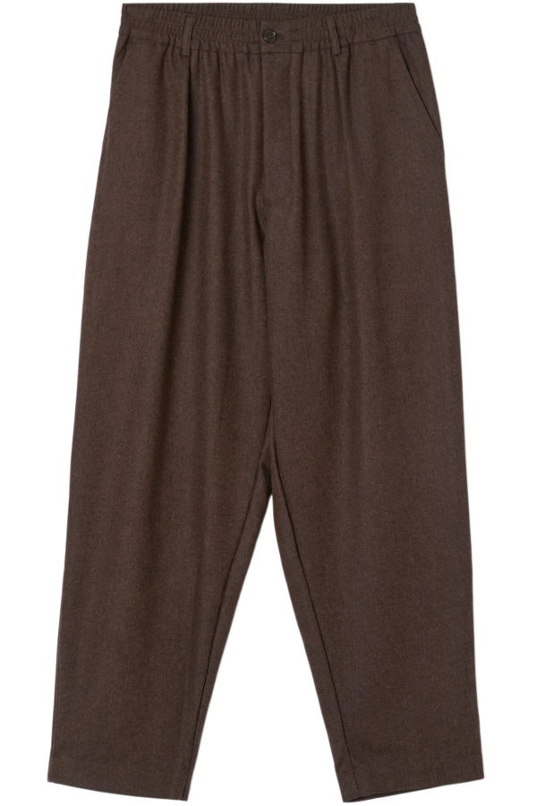 Universal Works Recycled Italian Tweed Pleated Track Pant
