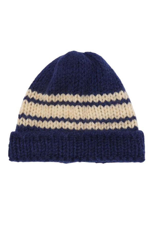 Universal Works Chunky Knit Stripe Lenny Hat