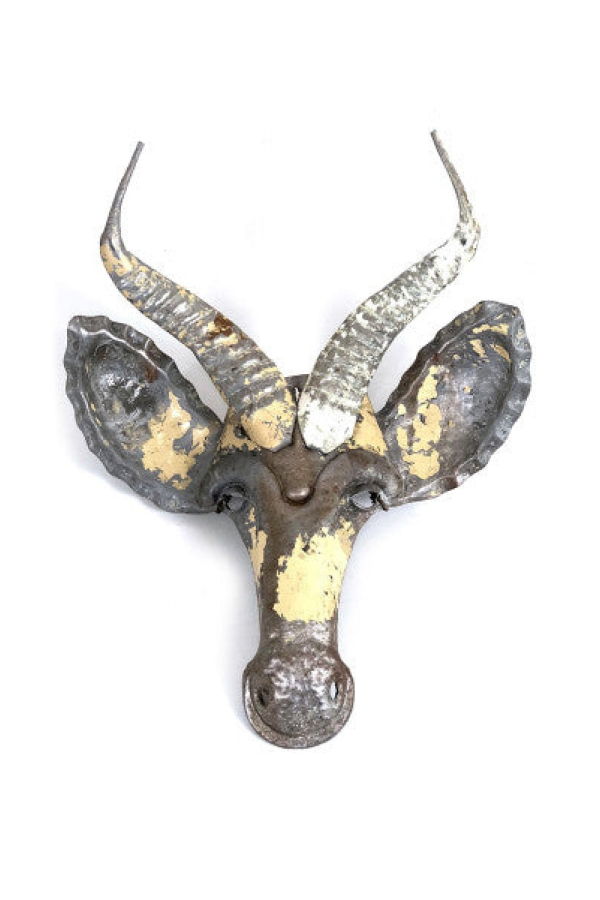 Mbare Springbok Animal Mask Wall Art