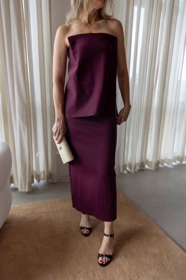 House of Dagmar Dagmar Square Slim Dress