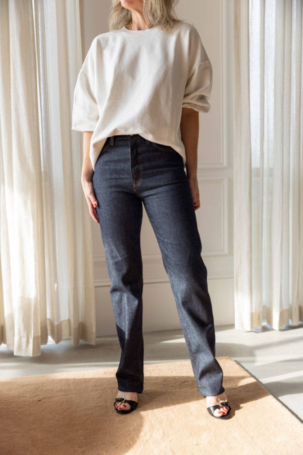 House of Dagmar Straight Leg Denim Jeans