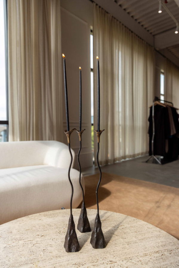 Sekoya Originals Iron Hand Forged Callas Candleholder