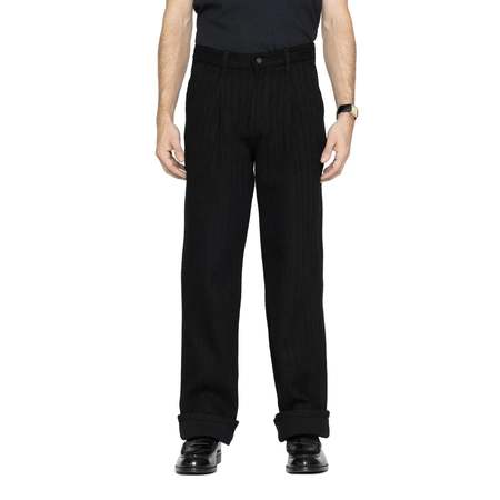 CMMN SWDN Otto Wide Leg Trousers - Black | Garmentory