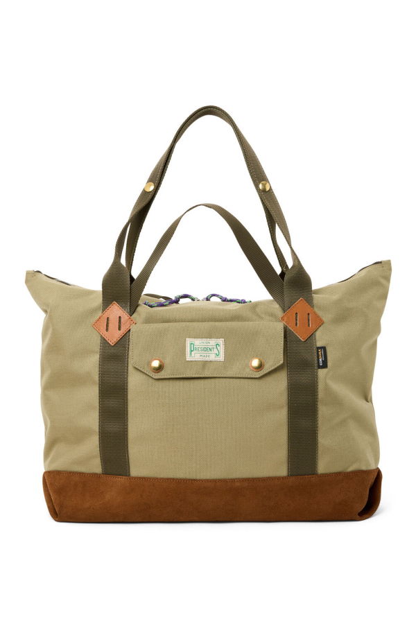 PRESIDENTS Adventure Water Repellent Cordura & Suede Bag