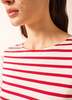 Saint James Levant Modern Breton Shirt - Ecru/Maroon - Thumbnail 6