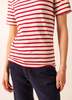 Saint James Levant Modern Breton Shirt - Ecru/Maroon - Thumbnail 7