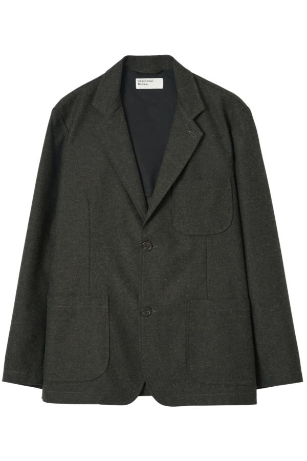 Universal Works Recycled Italian Tweed Two Button Jacket