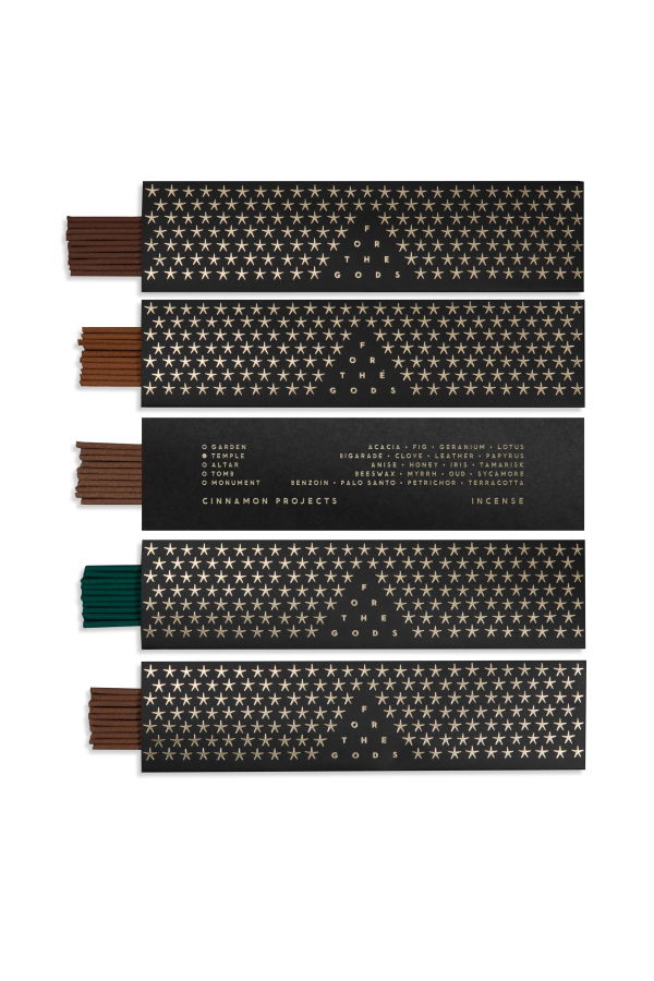 Cinnamon Projects For The Gods Incense Discovery Set (5 Scents)