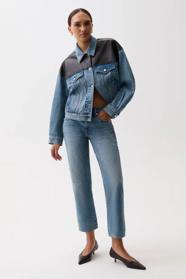 Pistola Issa Mid Rise Relaxed Ankle Jean