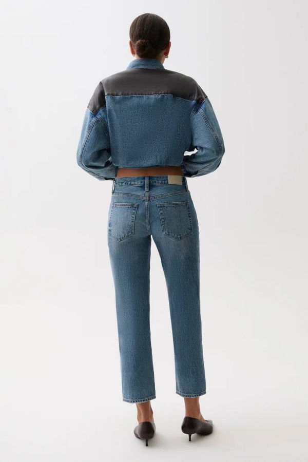 Pistola Issa Mid Rise Relaxed Ankle Jean