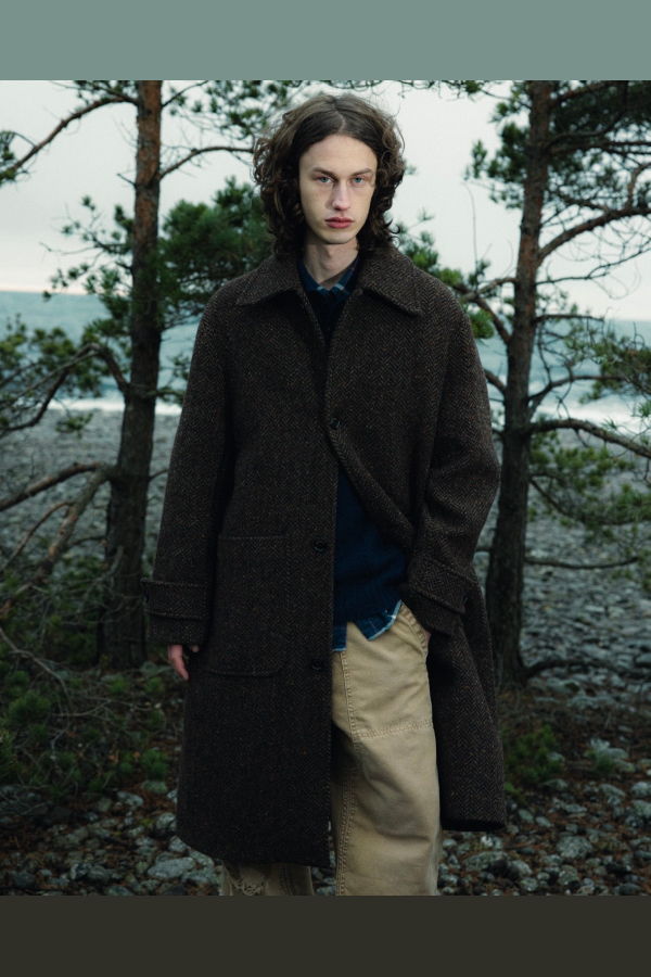 PRESIDENTS Garden Coat Donegal Wool