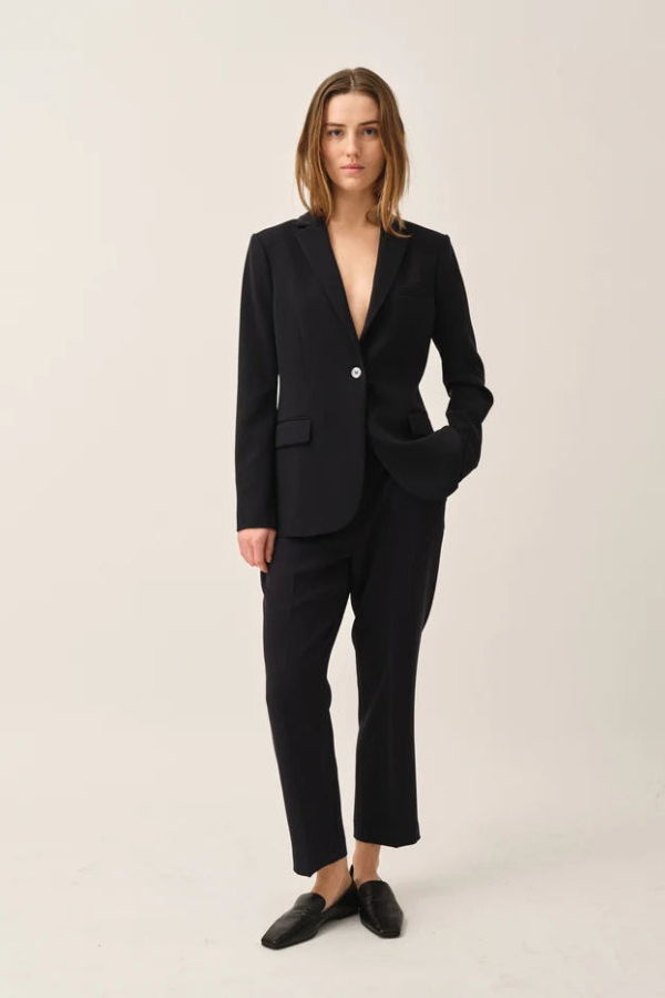 The Garment Crepe Pull On Pants - Black