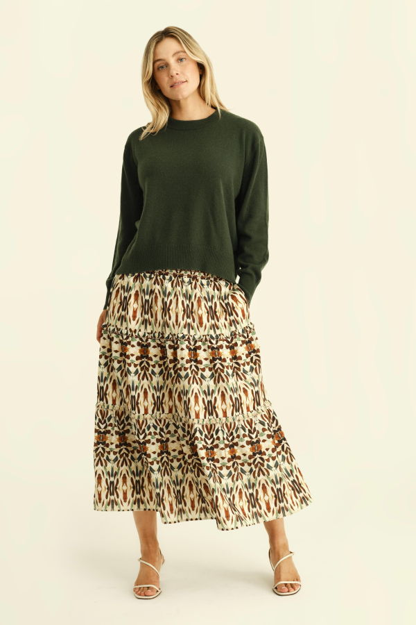 Cartolina Caden Long Sleeve Sweater