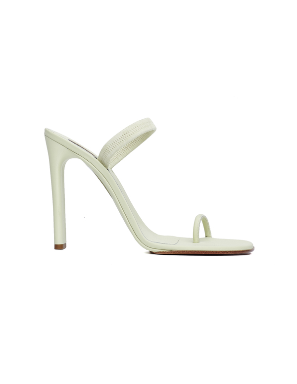 white yeezy sandals