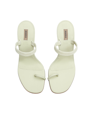 yeezy white sandals