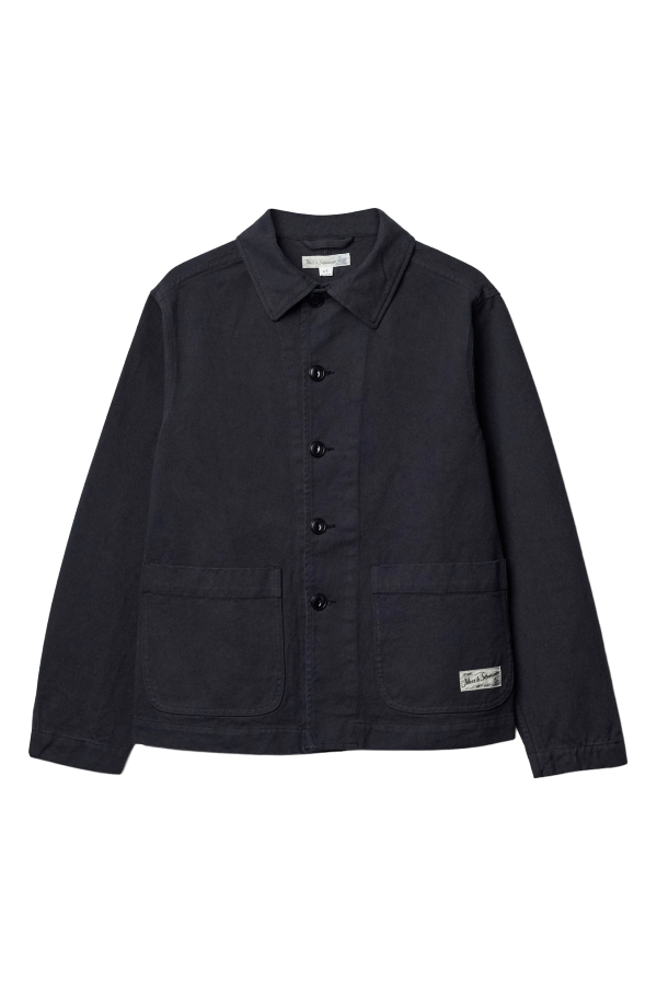 Merz b. Schwanen Cropped Worker Twill Jacket